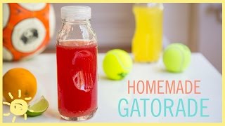 EAT  Homemade Gatorade [upl. by Hanahsuar]