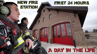 First 24 Hours in a New Fire Station  A Day in the Life [upl. by Dyche]