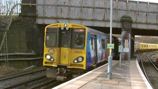 Half an Hour at 216  Birkenhead North Station 1022017  Class 507 508 terminus [upl. by Oloap889]