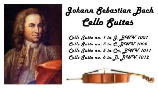 Johann Sebastian Bach  Cello suites in 432 Hz great for reading or studying [upl. by Annaeg55]