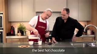 How to make a hot chocolate using an aerolatte milk frother [upl. by Hsiekal248]