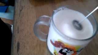 Aerolatte Review Frothing Cold Milk In Under 1 Minute [upl. by Eudo65]