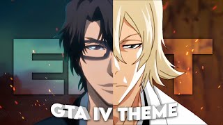 Aizen x Urahara  GTA IV Theme Edit [upl. by Albarran]